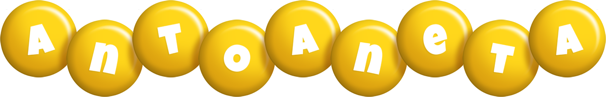 Antoaneta candy-yellow logo