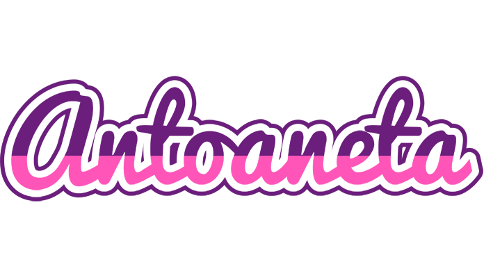 Antoaneta cheerful logo