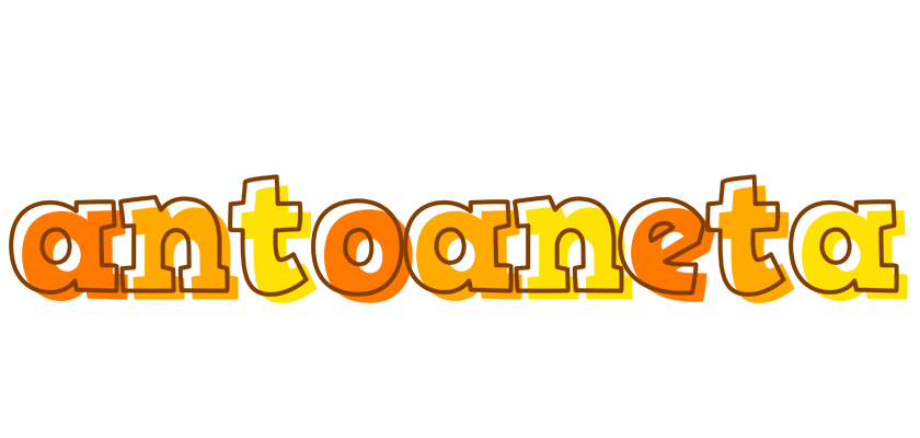 Antoaneta desert logo