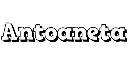 Antoaneta snowing logo