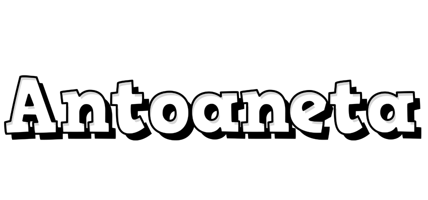 Antoaneta snowing logo