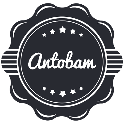 Antobam badge logo