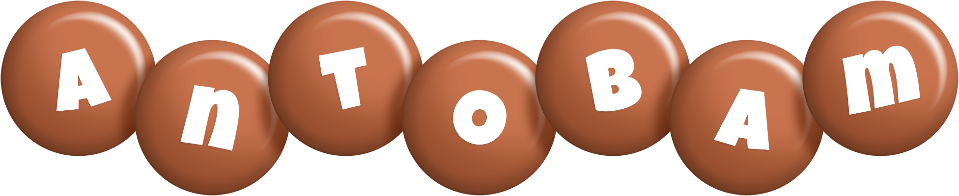 Antobam candy-brown logo