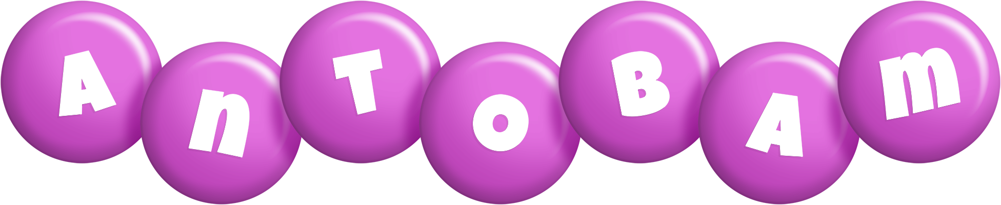 Antobam candy-purple logo