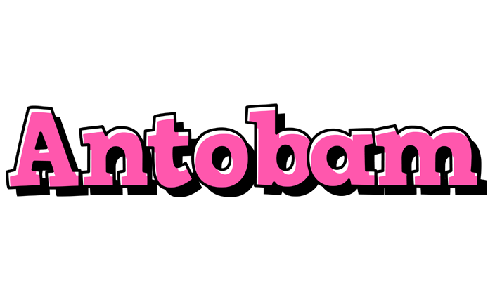 Antobam girlish logo
