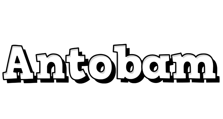 Antobam snowing logo