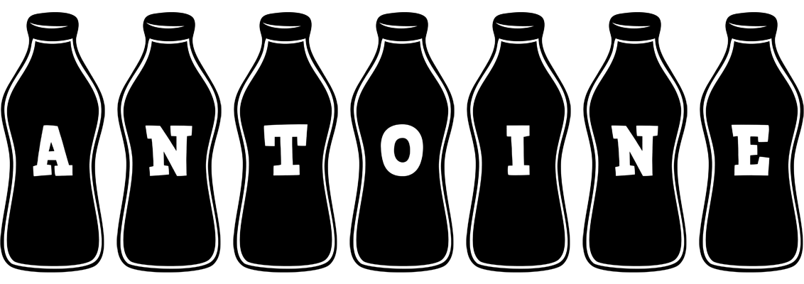 Antoine bottle logo