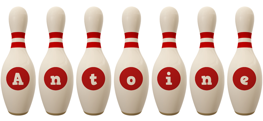 Antoine bowling-pin logo