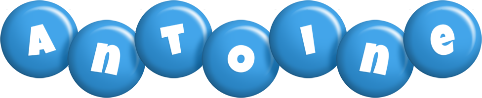 Antoine candy-blue logo