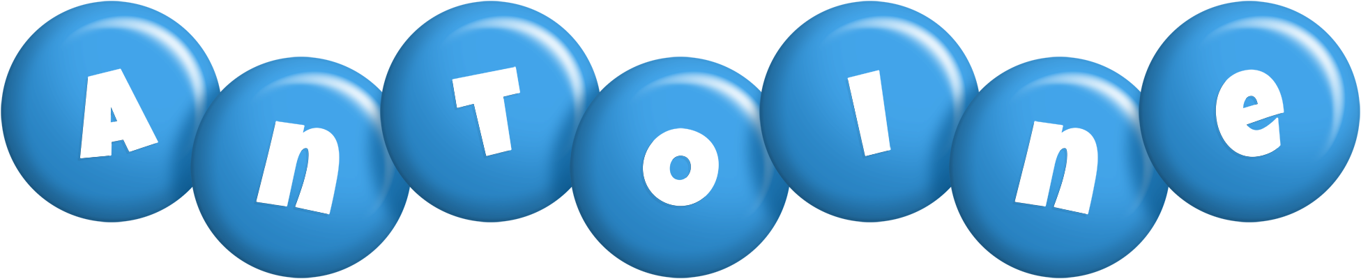 Antoine candy-blue logo