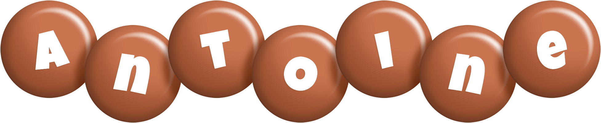 Antoine candy-brown logo