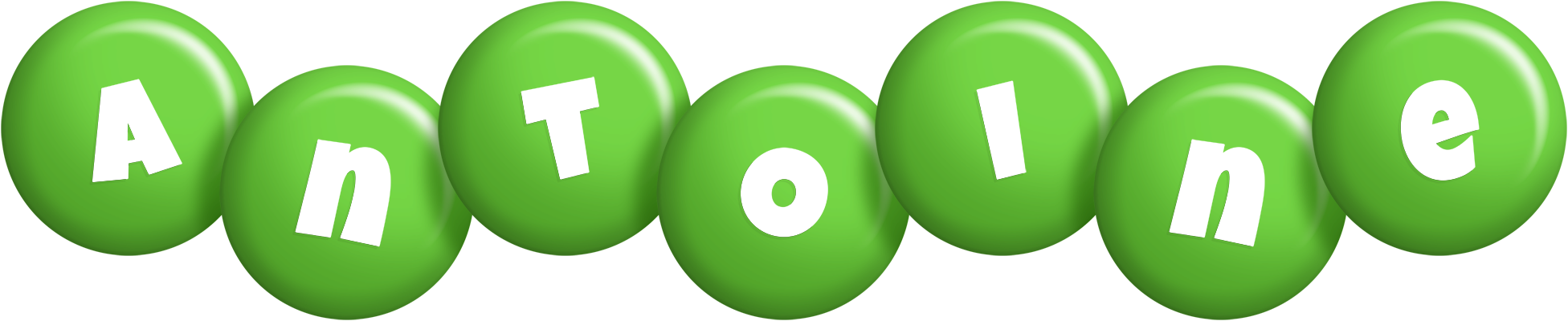 Antoine candy-green logo