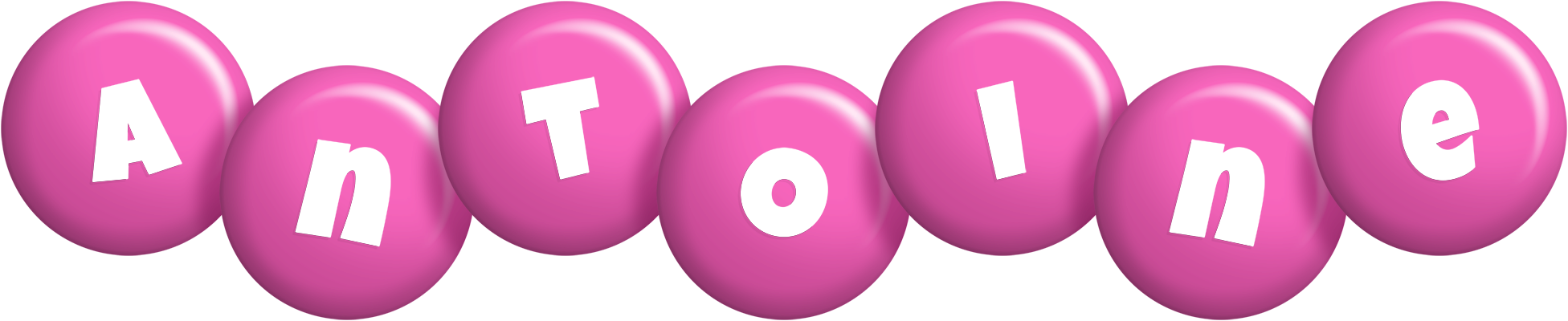 Antoine candy-pink logo