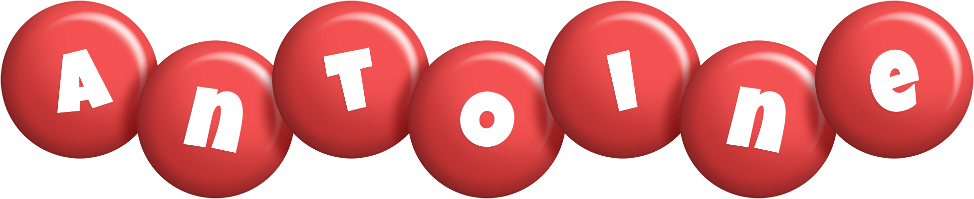 Antoine candy-red logo
