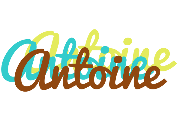 Antoine cupcake logo
