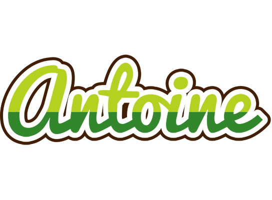 Antoine golfing logo