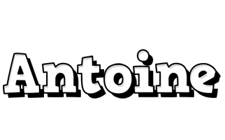 Antoine snowing logo