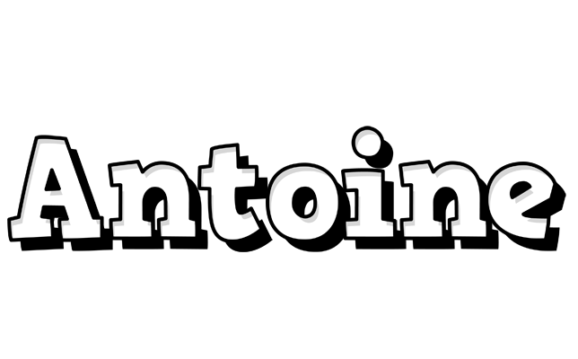 Antoine snowing logo