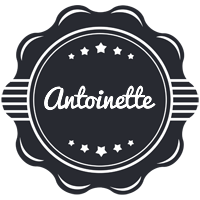 Antoinette badge logo