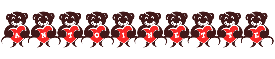 Antoinette bear logo