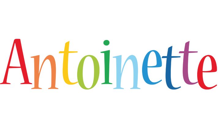 Antoinette birthday logo