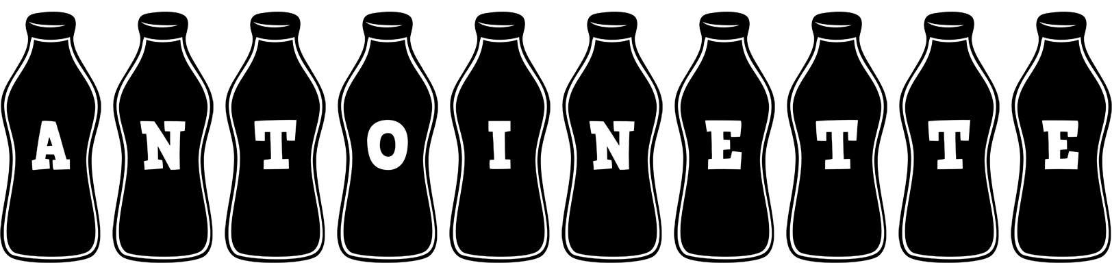 Antoinette bottle logo