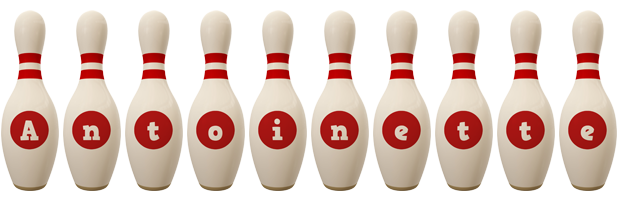 Antoinette bowling-pin logo