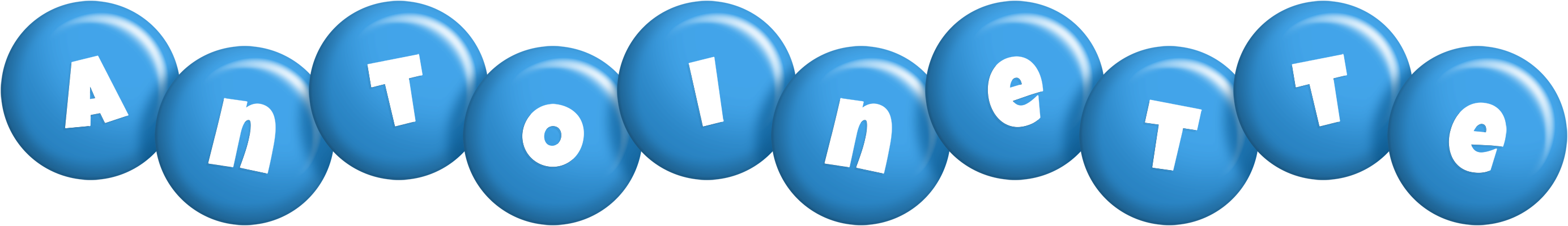 Antoinette candy-blue logo