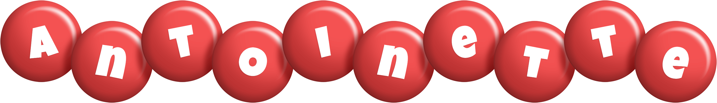 Antoinette candy-red logo