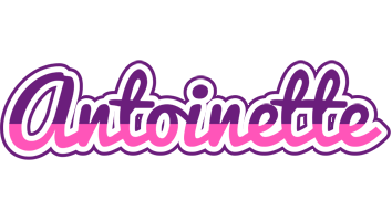 Antoinette cheerful logo