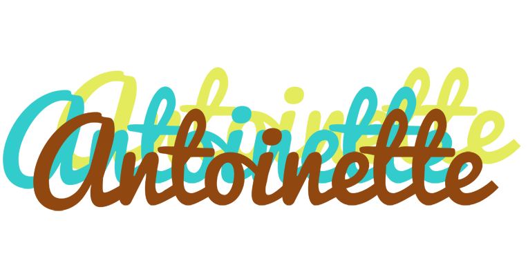 Antoinette cupcake logo