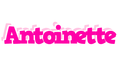 Antoinette dancing logo