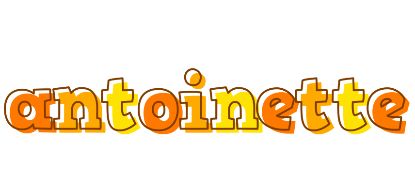 Antoinette desert logo