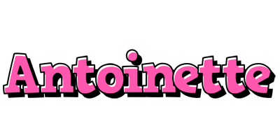 Antoinette girlish logo