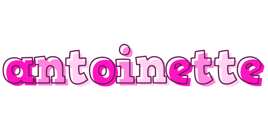 Antoinette hello logo