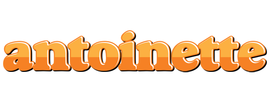 Antoinette orange logo