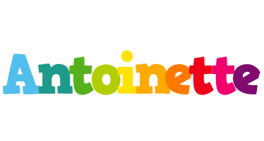Antoinette rainbows logo