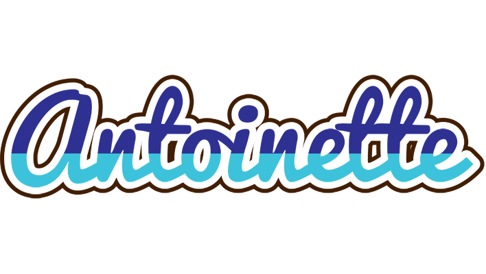 Antoinette raining logo