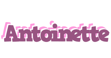 Antoinette relaxing logo