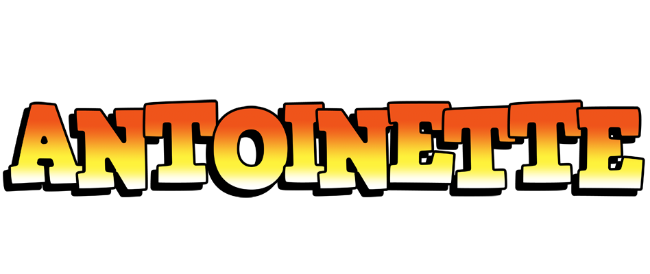 Antoinette sunset logo