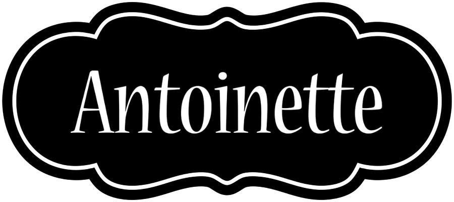 Antoinette welcome logo