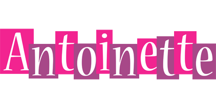 Antoinette whine logo