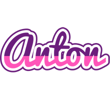 Anton cheerful logo