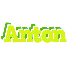 Anton citrus logo