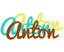 Anton cupcake logo