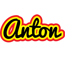 Anton flaming logo