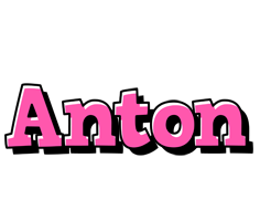 Anton girlish logo