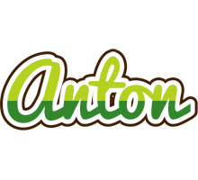 Anton golfing logo