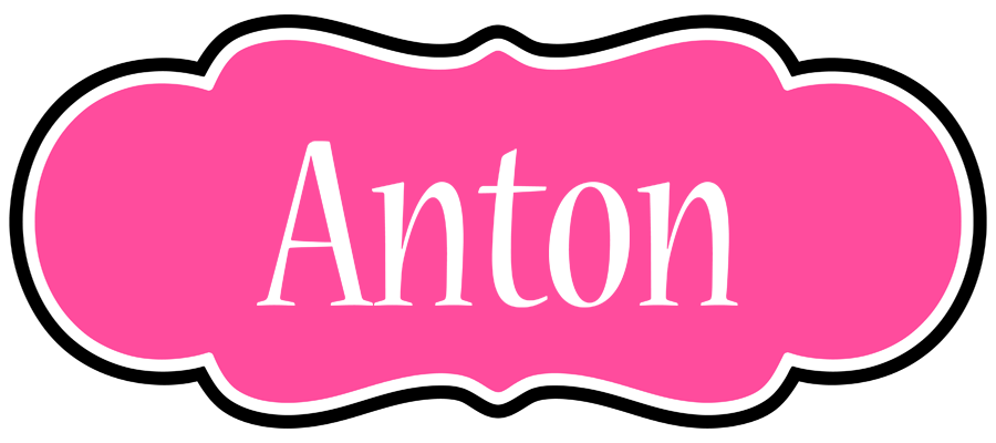 Anton invitation logo