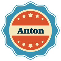 Anton labels logo